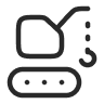 Crane Outline Icon